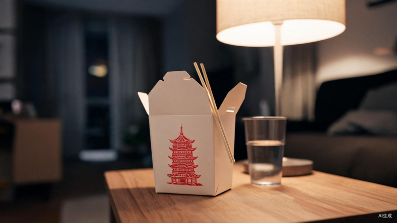 为什么老外的中餐盒总有一个红色宝塔?